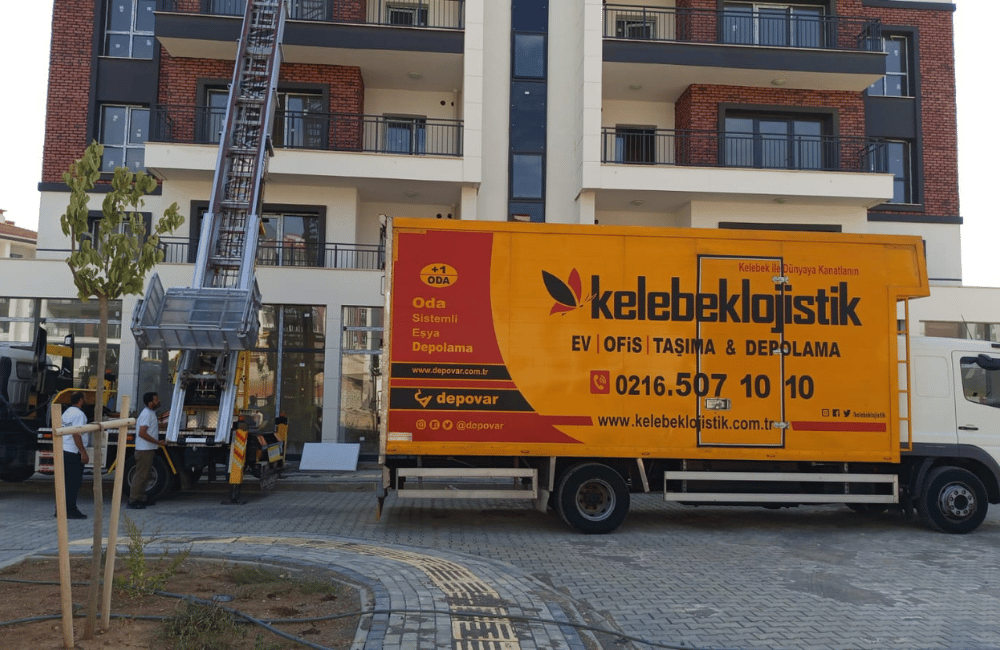 Nişantaşı dış cephe nakliyat teleskopik asansörü kurulumu